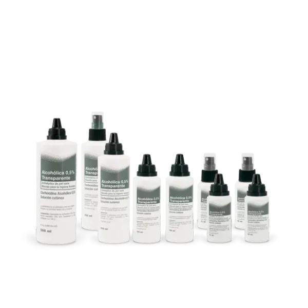 Miclorbic 0,5% alcohólico transparente